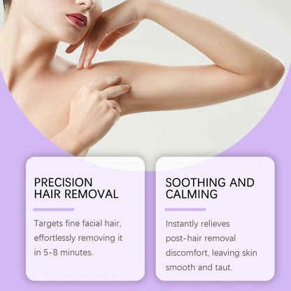 AMZ Gentle Depilatory Set Body Hair Removal Cream Smoothing Moisturizing Skin Care for Soft Fine Skin Daily
